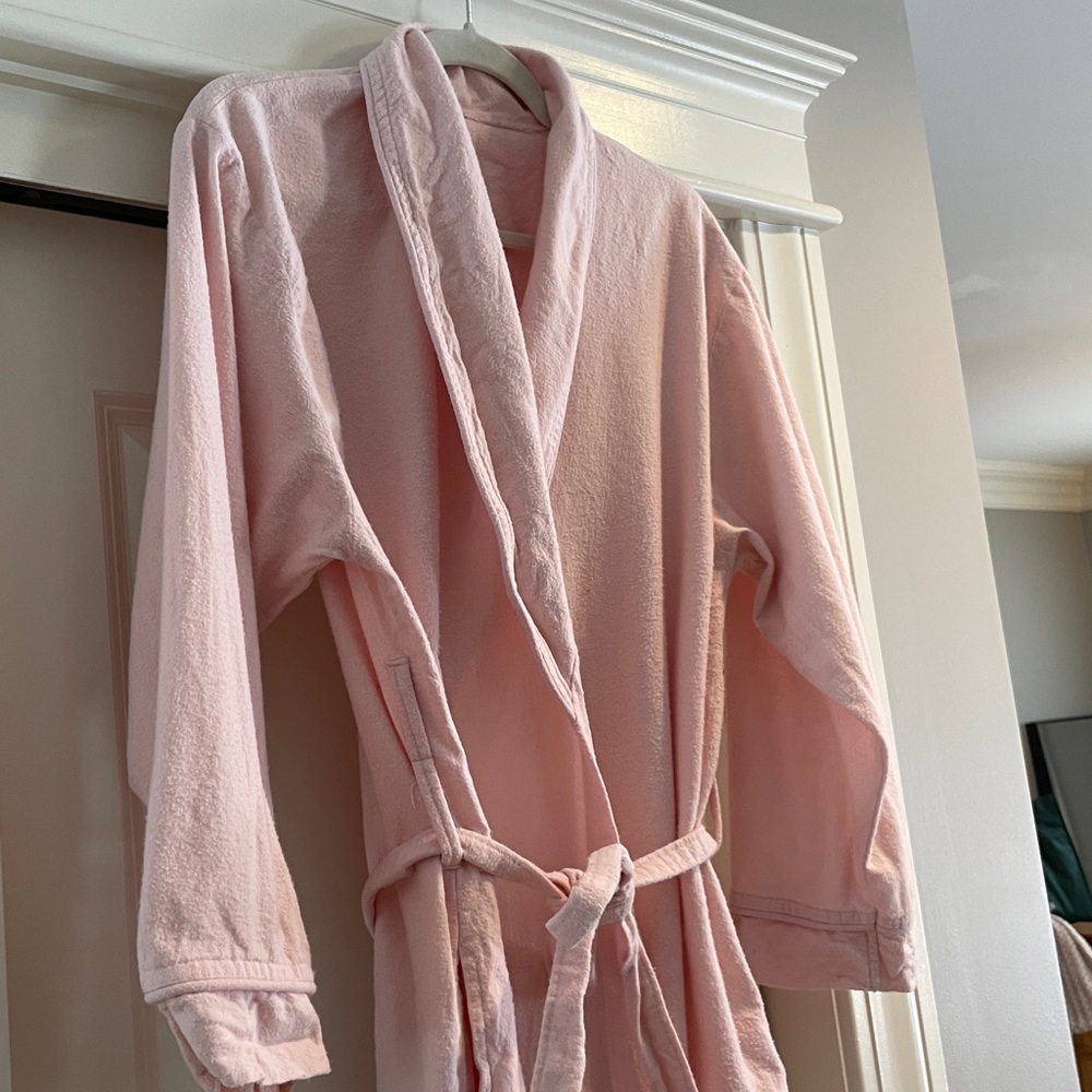 100% cotton flannel long robe size XS - Picture 5 of 5